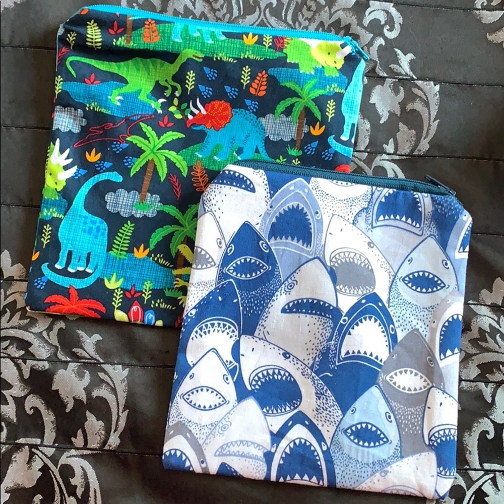 Two Reusable Snack Bags